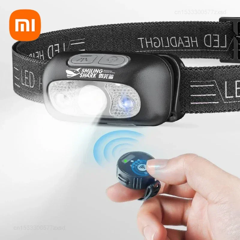 Налобный фонарь Xiaomi с улыбающейся акулой, с сильным светом и зарядкой, Ультраяркий фонарик для кемпинга, ночной рыбалки на открытом воздухе
Налобный фонарь Xiaomi с улыбающейся акулой, с сильным светом и зарядкой, Ультраяркий фонарик для кемпинга, ночной рыбалки на открытом воздухе