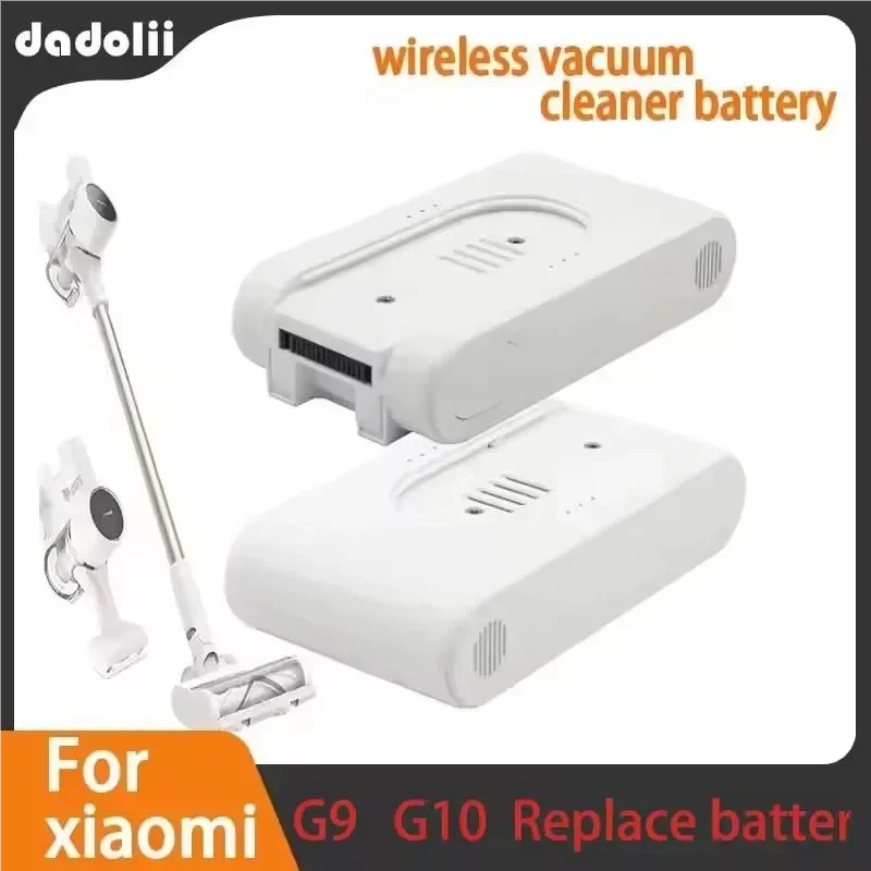 Original 25.2V 5000mAh Rechargeable Lithium-Ion Battery Pack for Xiaomi Mijia Dreame G9 G10 Wireless Vacuum Cleaner 18650.00
Original 25.2V 5000mAh Rechargeable Lithium-Ion Battery Pack for Xiaomi Mijia Dreame G9 G10 Wireless Vacuum Cleaner 18650.00