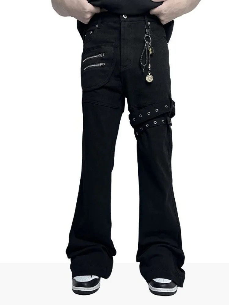 2025 Ropa Y2K Fashion Strap Zipper Black Slim Casual Jeans Pants For Men Clothing Gothic Cotton Long Trousers Pantalon Hombre
2025 Ropa Y2K Fashion Strap Zipper Black Slim Casual Jeans Pants For Men Clothing Gothic Cotton Long Trousers Pantalon Hombre