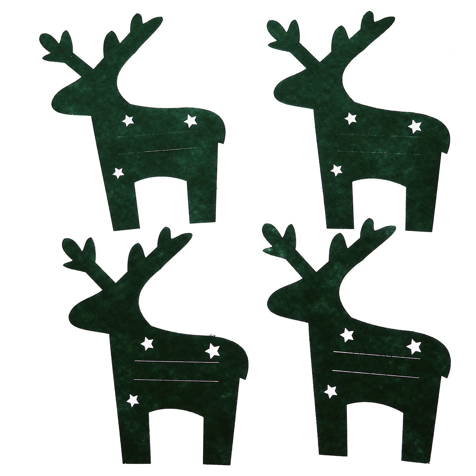 4 Pcs Christmas Elk Shape Cutlery Bags Knife Fork Cloth Holders Green Party Dinners Decor Storage Tableware Gifts
4 Pcs Christmas Elk Shape Cutlery Bags Knife Fork Cloth Holders Green Party Dinners Decor Storage Tableware Gifts