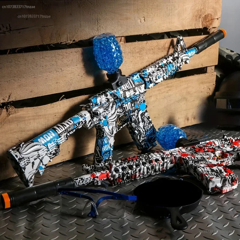 2024 Electric AKM/M4 Splatter Gel Ball Gun With Water Beads Goggles Toy Gun For Outdoor Activities Shooting Game Adult Kid Toys
2024 Electric AKM/M4 Splatter Gel Ball Gun With Water Beads Goggles Toy Gun For Outdoor Activities Shooting Game Adult Kid Toys