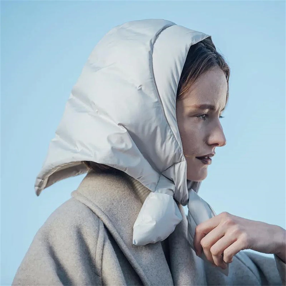 Winter Women's Head Hooded Hat Down Cotton Headscarf Warm Hood Unisex Windproof Pullover Beanies Skullies Cap Outdoor Neck Hood
Winter Women's Head Hooded Hat Down Cotton Headscarf Warm Hood Unisex Windproof Pullover Beanies Skullies Cap Outdoor Neck Hood