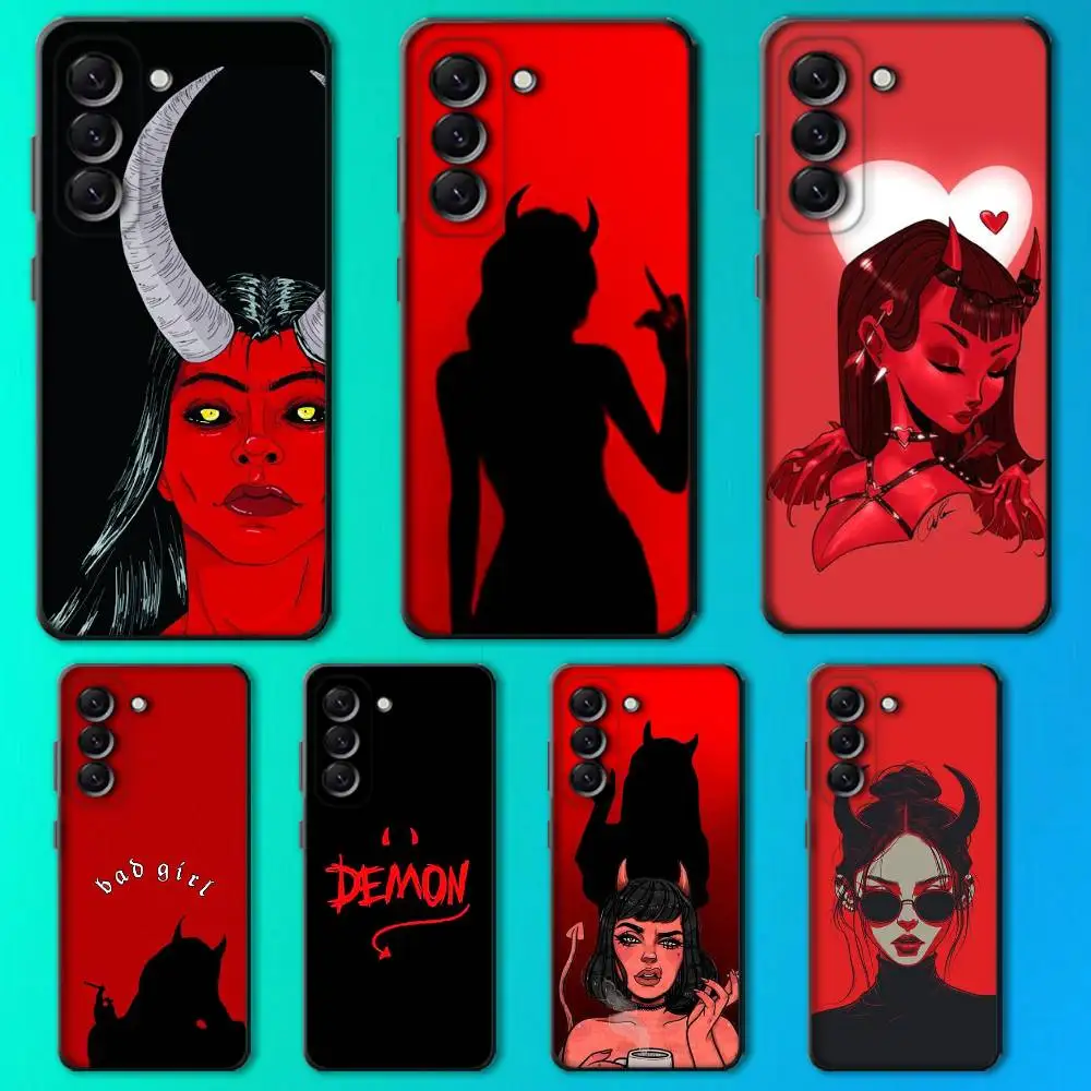 Aesthetic Devil Woman Bad Girl Phone Case For Samsung Galaxy A13,A21s,A22,A31,A32,A52,A53,A71,A80,Soft Black Shell
Aesthetic Devil Woman Bad Girl Phone Case For Samsung Galaxy A13,A21s,A22,A31,A32,A52,A53,A71,A80,Soft Black Shell
