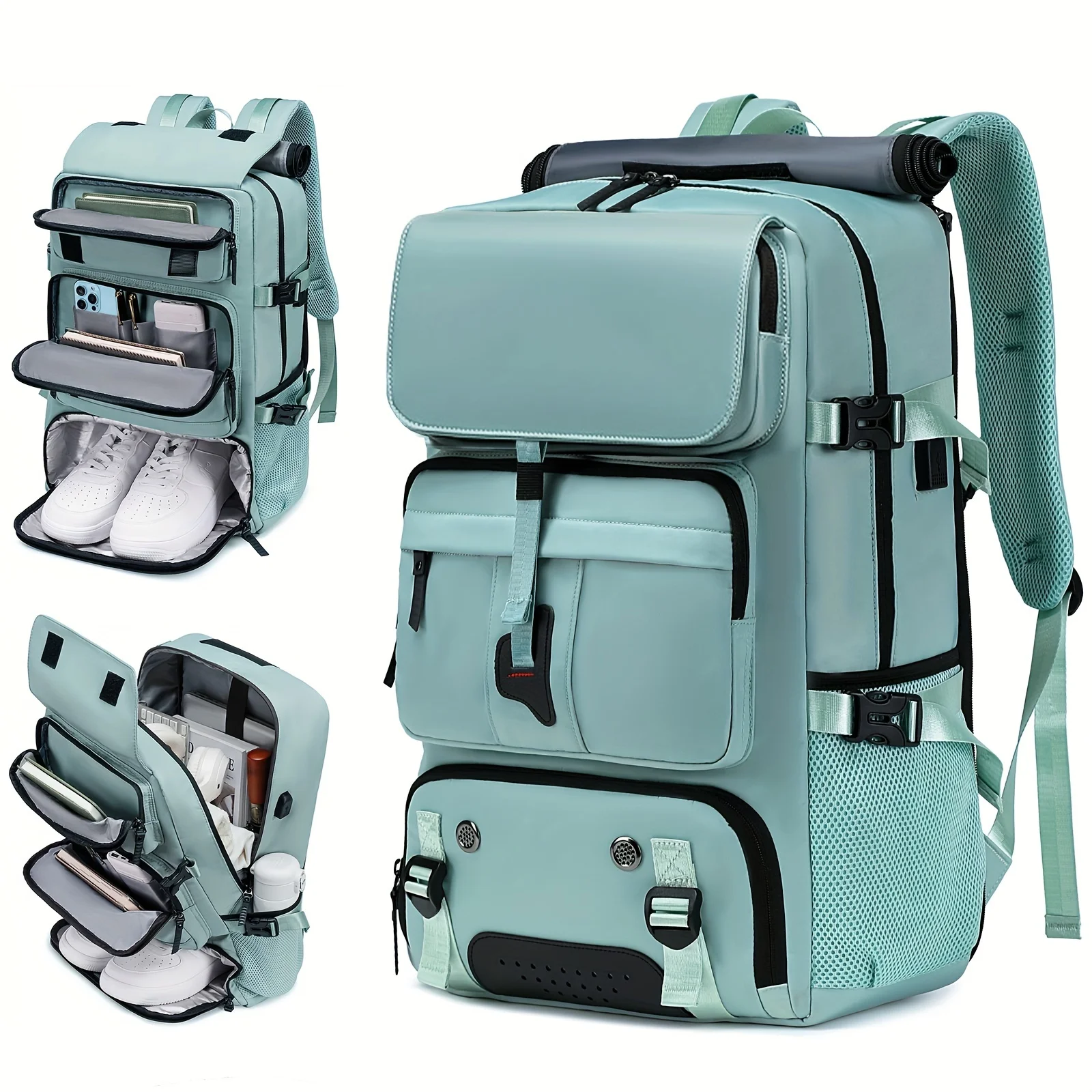 One Large Capacity Laptop Backpack, Designed for Both Men And Women, Featuring a Multifunctional Travel Design with a
One Large Capacity Laptop Backpack, Designed for Both Men And Women, Featuring a Multifunctional Travel Design with a