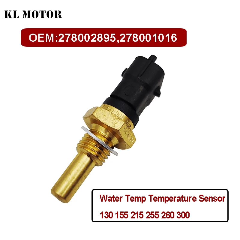 Engine Coolant Water Temp Temperature Sensor 130 155 215 255 260 300 278001016 278002895
Engine Coolant Water Temp Temperature Sensor 130 155 215 255 260 300 278001016 278002895