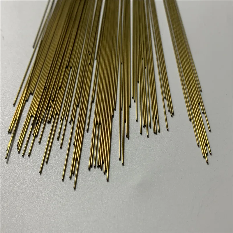 Ultra Thin Brass Capillary Tube 0.1mm Wall Thickness 0.4x0.2mm Small Copper Pipe for Craft Jewelry
Ultra Thin Brass Capillary Tube 0.1mm Wall Thickness 0.4x0.2mm Small Copper Pipe for Craft Jewelry