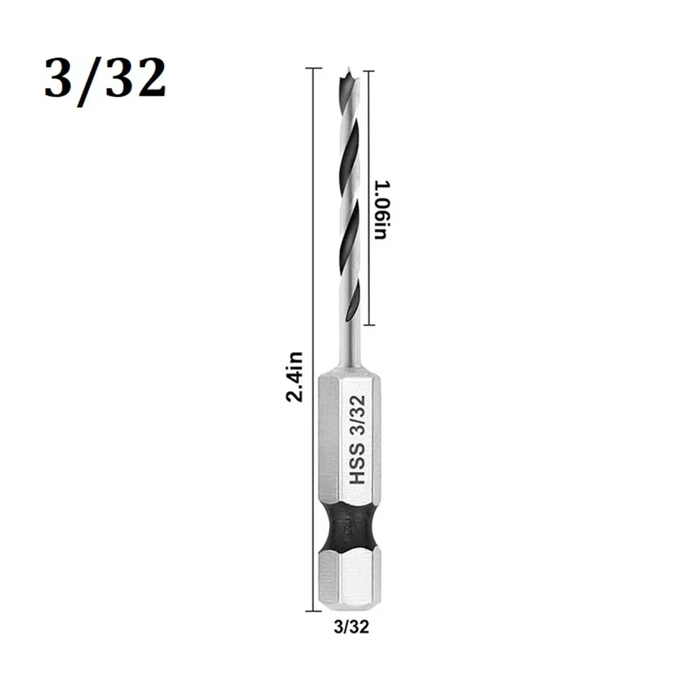 Power Tools Drill Bit High Speed Steel Silver 6.35mm Drill Bit Set For Woodworking Home 1pcs For Wood Material
Power Tools Drill Bit High Speed Steel Silver 6.35mm Drill Bit Set For Woodworking Home 1pcs For Wood Material