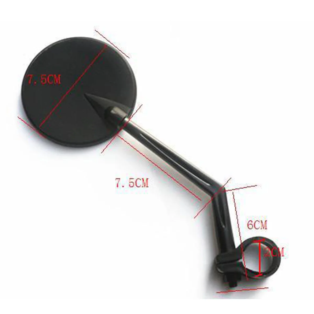 Universal Bike Rear View Mirror Adjustable Handlebar 15-35mm Diameter 360 Degree Rotating Large Lens Reflector Cycling
Universal Bike Rear View Mirror Adjustable Handlebar 15-35mm Diameter 360 Degree Rotating Large Lens Reflector Cycling