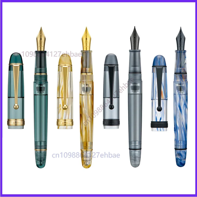 For Asvine V126 Fountain Pen with Vacuum Filling EF/F/M Nib Beautiful Transparent Brown/Blue/White Acrylic Writing Gift
For Asvine V126 Fountain Pen with Vacuum Filling EF/F/M Nib Beautiful Transparent Brown/Blue/White Acrylic Writing Gift