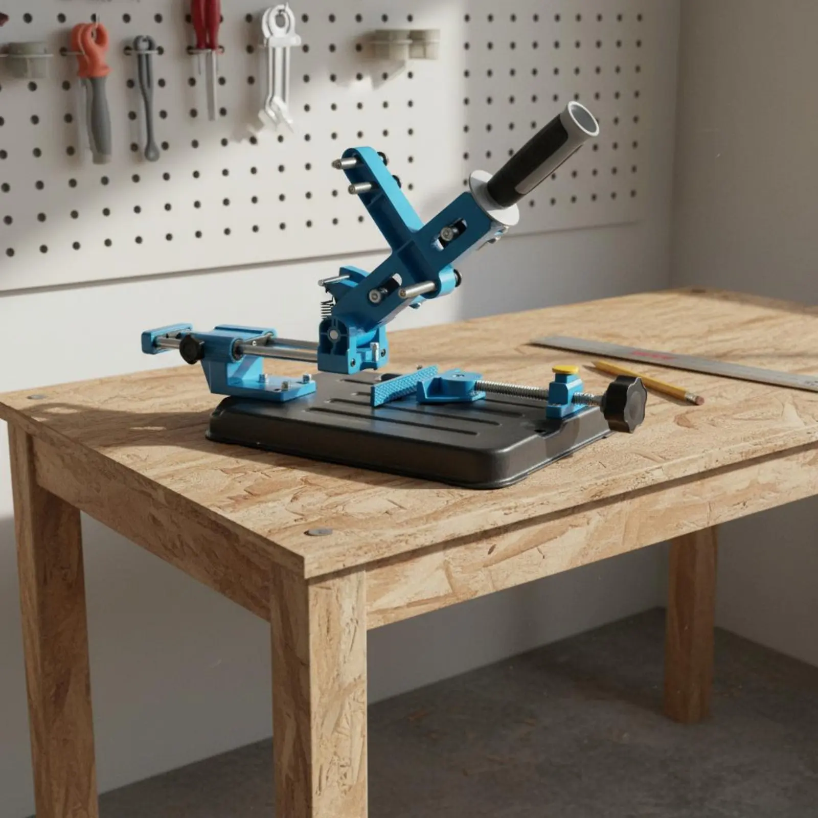Angle Grinder Stand Multifunctional Angle Grinder Bracket Adjustable Heavy Duty for Garage
Angle Grinder Stand Multifunctional Angle Grinder Bracket Adjustable Heavy Duty for Garage