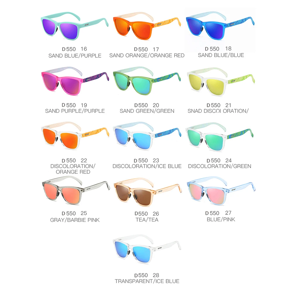 Full-Frame Polarized Sunglasses Unisex 28 Colors 550 Models
Full-Frame Polarized Sunglasses Unisex 28 Colors 550 Models