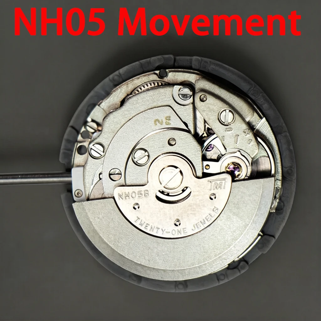 NH05 Movement Watch Accessories Japan Original Brand New NH05B Fully Automatic Women's Mechanical Movement 21 Jewels
NH05 Movement Watch Accessories Japan Original Brand New NH05B Fully Automatic Women's Mechanical Movement 21 Jewels