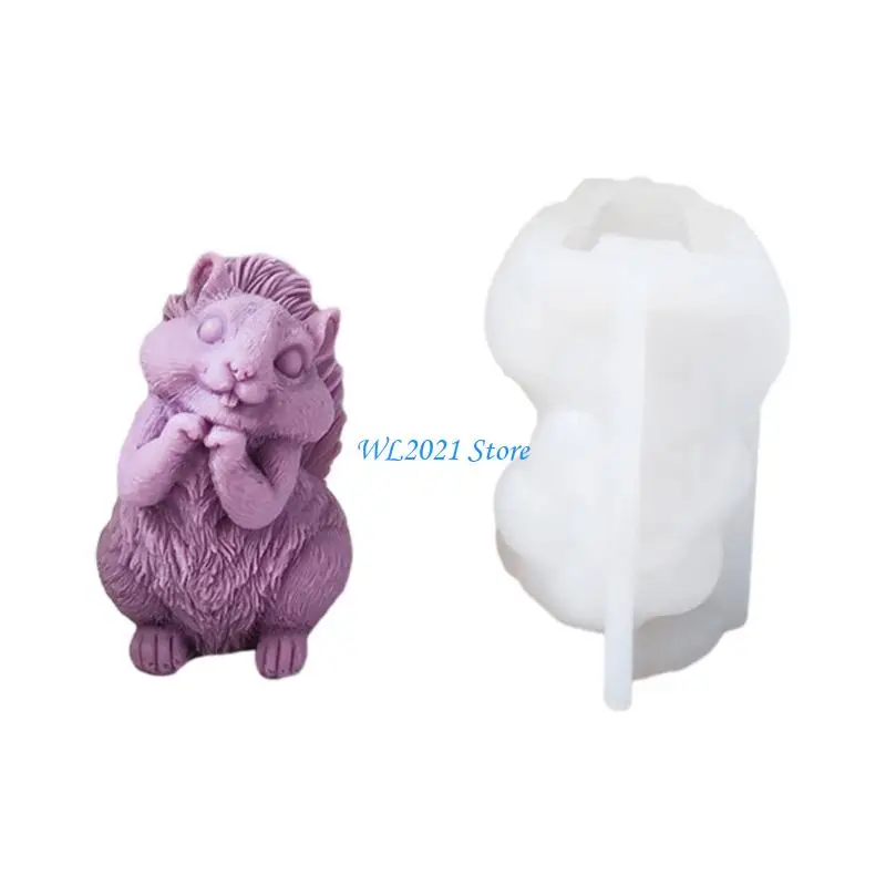 G5GC Silicone Mold for Home Decorations Wax Mold Squirrel Figurines Mould Making DIY Craft
G5GC Silicone Mold for Home Decorations Wax Mold Squirrel Figurines Mould Making DIY Craft
