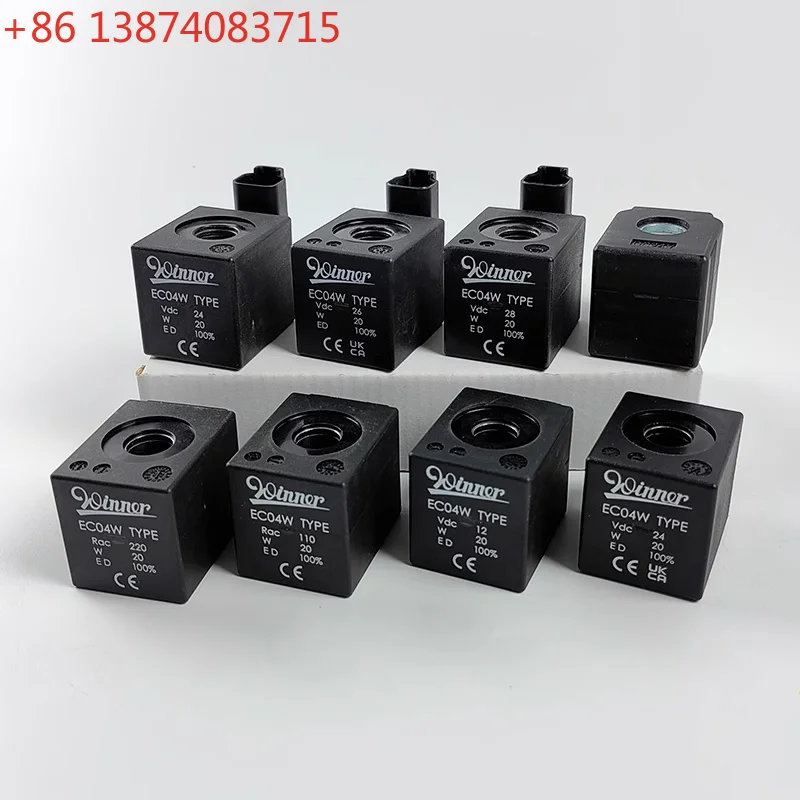 Winner EC-04W Solenoid Coil SANY Pump Truck Crane Air Cooled Motor Directional Valve DC12V/24V/26V/28V AC110V/220V
Winner EC-04W Solenoid Coil SANY Pump Truck Crane Air Cooled Motor Directional Valve DC12V/24V/26V/28V AC110V/220V