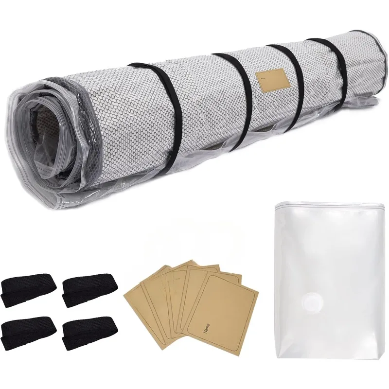 Foam Mattress Vacuum Bag (Queen/Full/Full XL) with Straps and 5 Name Tag Stickers, Moving, Sealable Bag for Mattresses,
Foam Mattress Vacuum Bag (Queen/Full/Full XL) with Straps and 5 Name Tag Stickers, Moving, Sealable Bag for Mattresses,