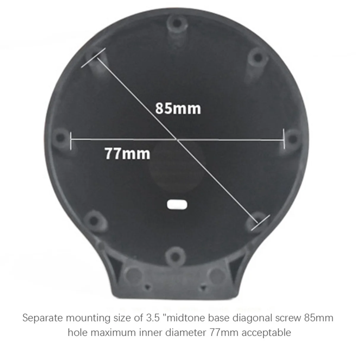 #26E Automotive Parts & Accessories,3.5 Inch Car Midrange Speaker Base Car 3-Way Frequency Mold Bracket,black
#26E Automotive Parts & Accessories,3.5 Inch Car Midrange Speaker Base Car 3-Way Frequency Mold Bracket,black