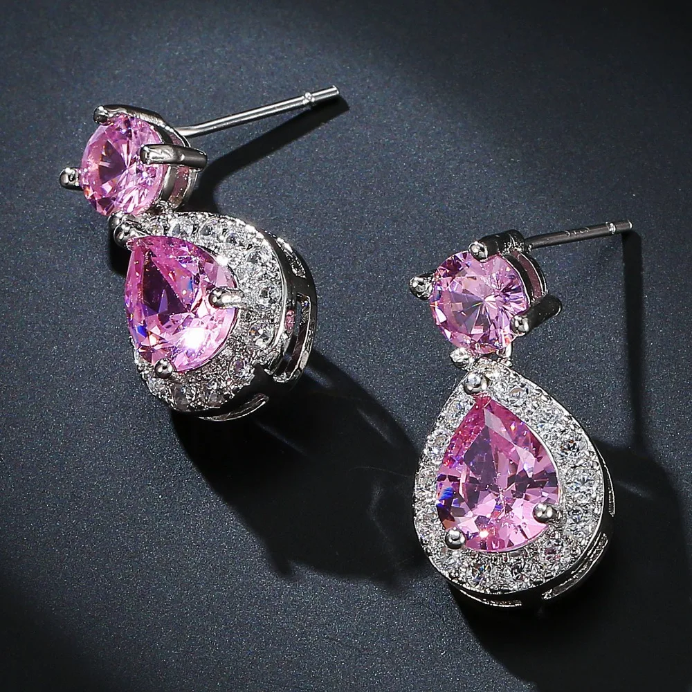 S925 Silver Plated Earrings Woman Jewelry Gemstone Boutique Women Fashion Birthday Wedding Party Gift
S925 Silver Plated Earrings Woman Jewelry Gemstone Boutique Women Fashion Birthday Wedding Party Gift