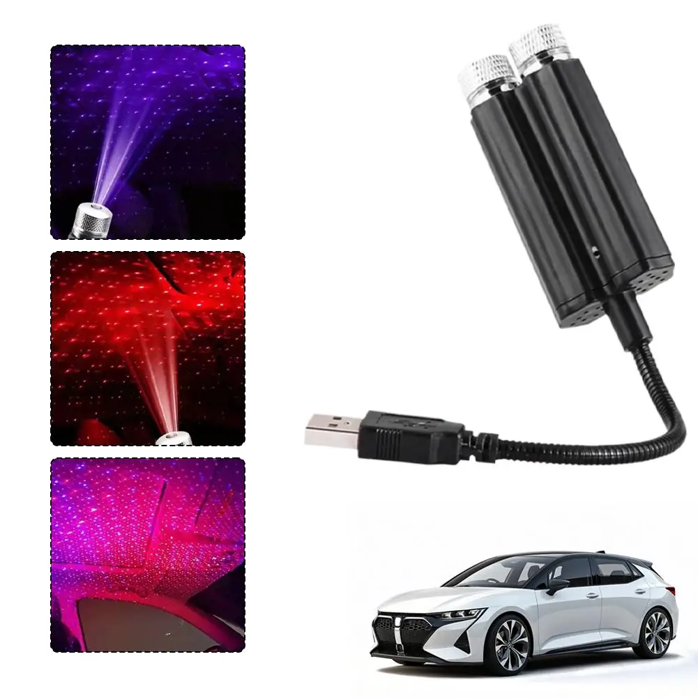 USB Car Roof Star Night Light Dual Head Romantic Starry Sky Projector Lamp RedPurple LED Atmosphere Light For Car Interior Decor
USB Car Roof Star Night Light Dual Head Romantic Starry Sky Projector Lamp RedPurple LED Atmosphere Light For Car Interior Decor