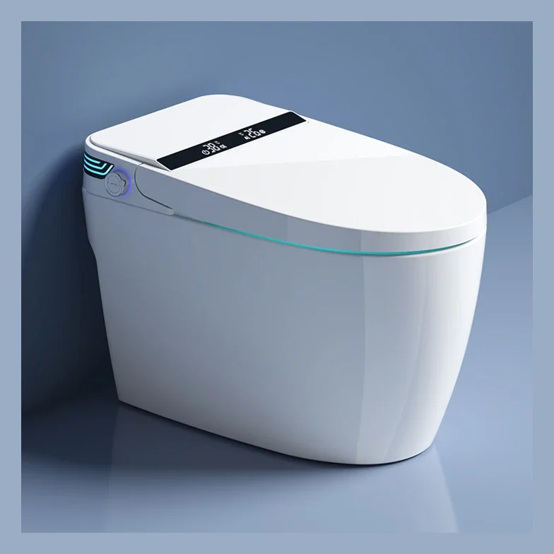 New Products Bathroom Modern Design Washdown Toilet One-piece WC Ceramic Toilet Cleaning Function WC Smart Toilet with Bidet
New Products Bathroom Modern Design Washdown Toilet One-piece WC Ceramic Toilet Cleaning Function WC Smart Toilet with Bidet