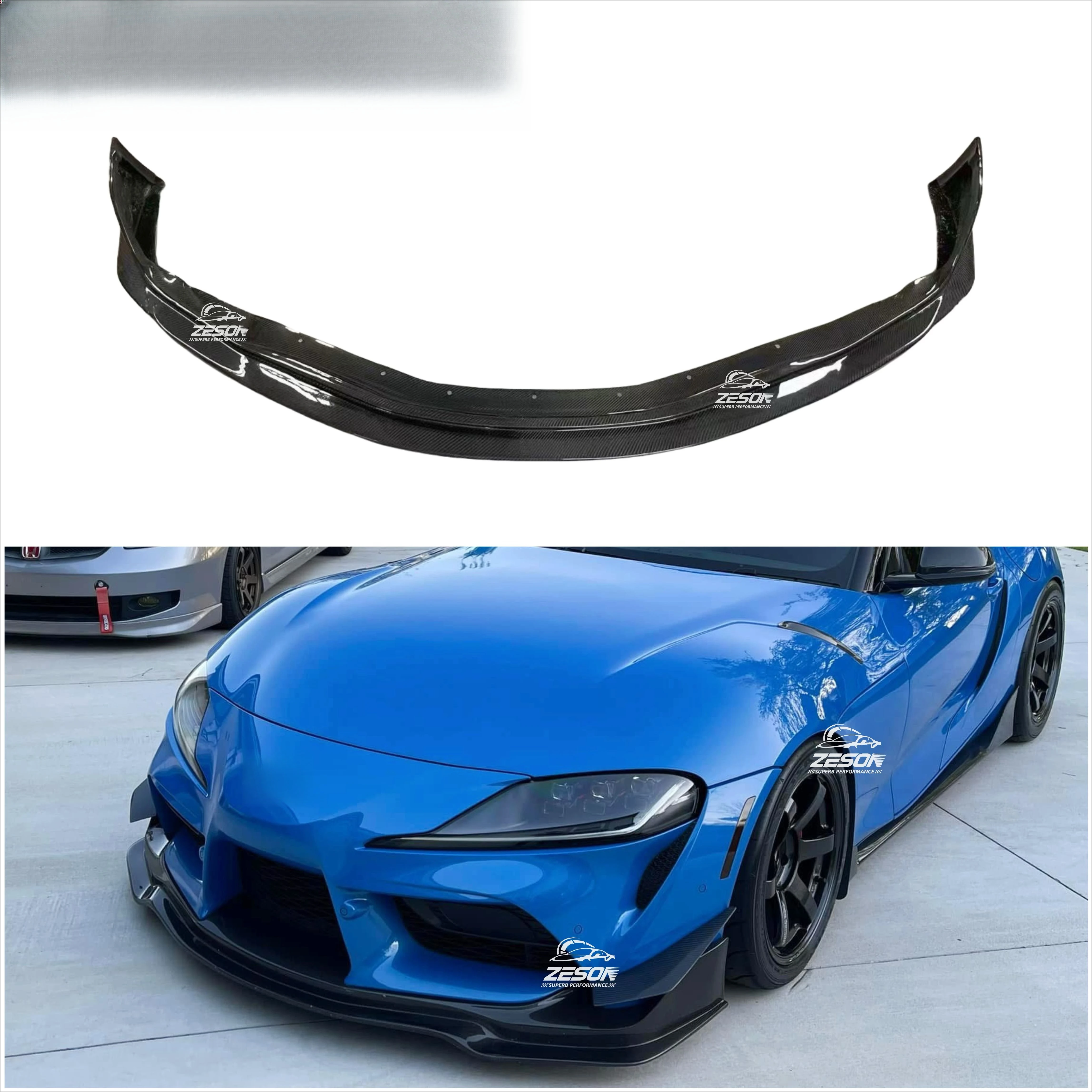 VRS Style Carbon Fiber Front Lip for Supra A90 A91 MK5
VRS Style Carbon Fiber Front Lip for Supra A90 A91 MK5