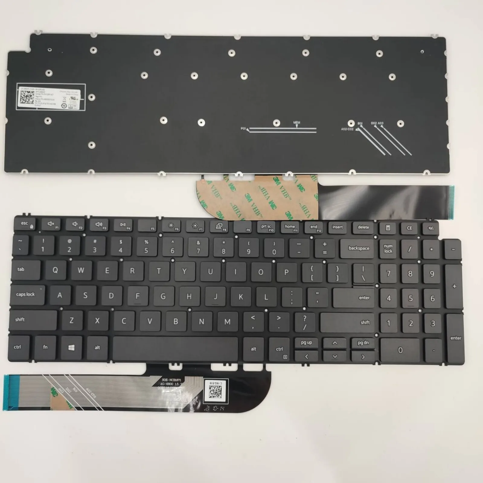 Laptop keyboard US Layout for Dell XPS 15 9550 9560 9570 7590
Laptop keyboard US Layout for Dell XPS 15 9550 9560 9570 7590