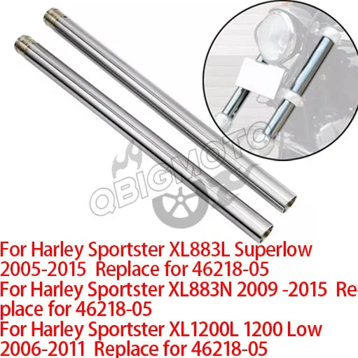 Front Suspension Fork Inner Tubes Set For Harley Sportster XL 883 L N Superlow XL1200L/N 1200 Low Nightster XL883C 883 Custom
Front Suspension Fork Inner Tubes Set For Harley Sportster XL 883 L N Superlow XL1200L/N 1200 Low Nightster XL883C 883 Custom