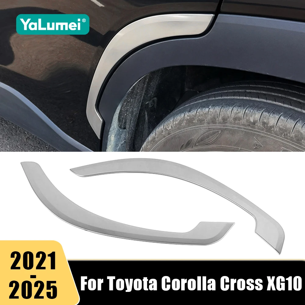 For Toyota Corolla Cross XG10 2021-2025 Car Rear Door Wheel Arch Fender Flares Mud Flap Splash Guards Protector Trim Accessories
For Toyota Corolla Cross XG10 2021-2025 Car Rear Door Wheel Arch Fender Flares Mud Flap Splash Guards Protector Trim Accessories