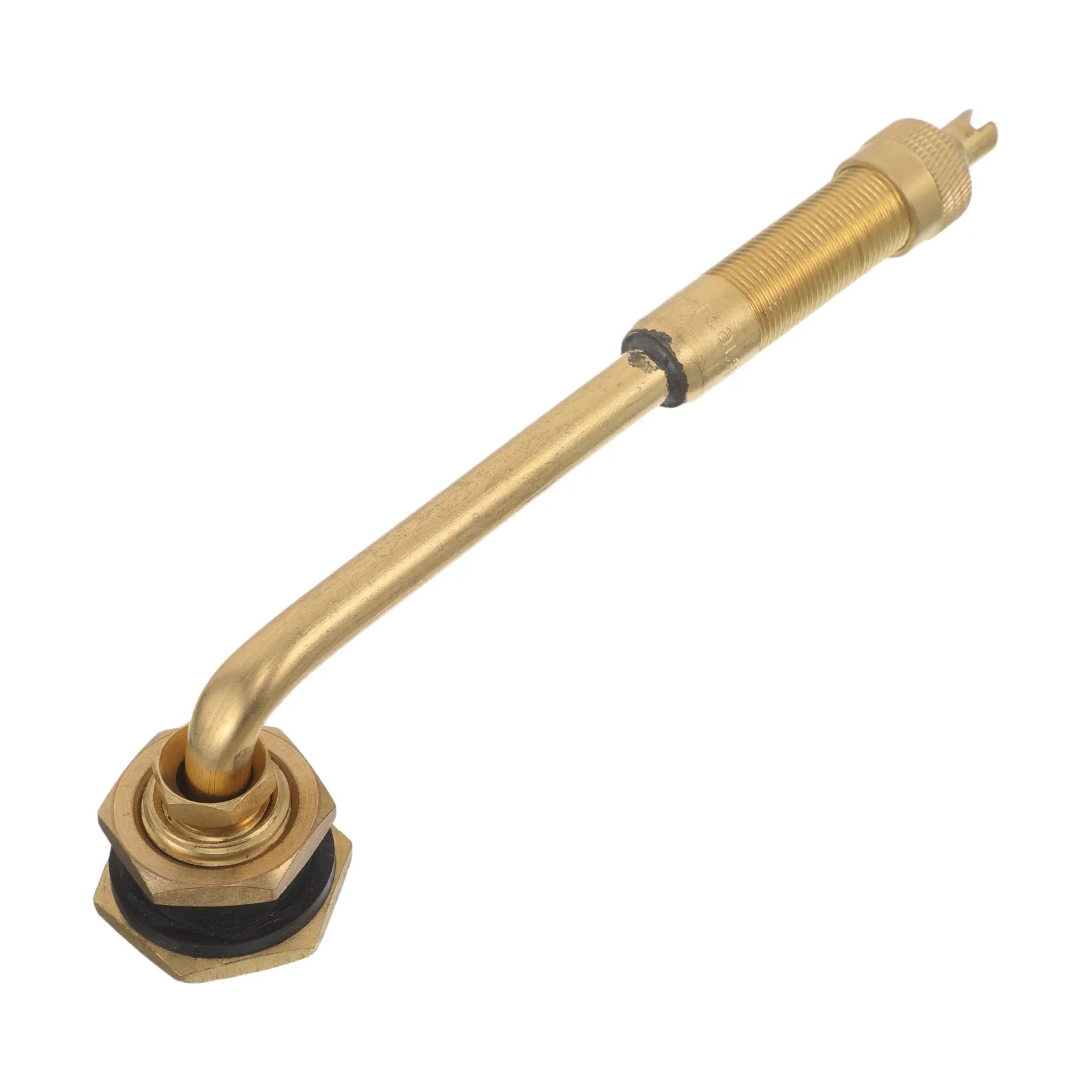 Truck Tire Valve Stem Heavy Duty Copper Tubeless Air Valve Replacement 4.72in Tube Inflation Stem Extension Adapter for Tractor
Truck Tire Valve Stem Heavy Duty Copper Tubeless Air Valve Replacement 4.72in Tube Inflation Stem Extension Adapter for Tractor