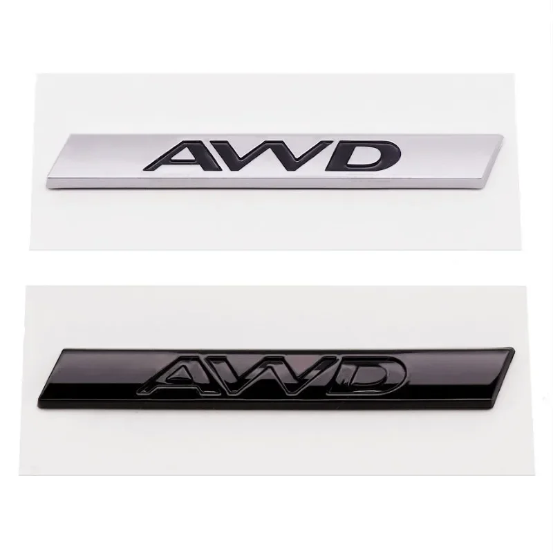 3D ABS Silver Black AWD Logo Emblem Car Rear Trunk Badge Decal For AWD Sticker Auto Styling Accessories
3D ABS Silver Black AWD Logo Emblem Car Rear Trunk Badge Decal For AWD Sticker Auto Styling Accessories