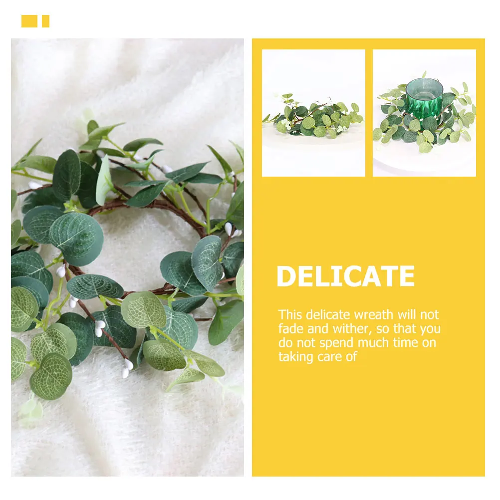 4Pcs Decorative Garland Simulation Leaf Artificial Easter Wreath Hanging for Door Window Festival Display and Home
4Pcs Decorative Garland Simulation Leaf Artificial Easter Wreath Hanging for Door Window Festival Display and Home