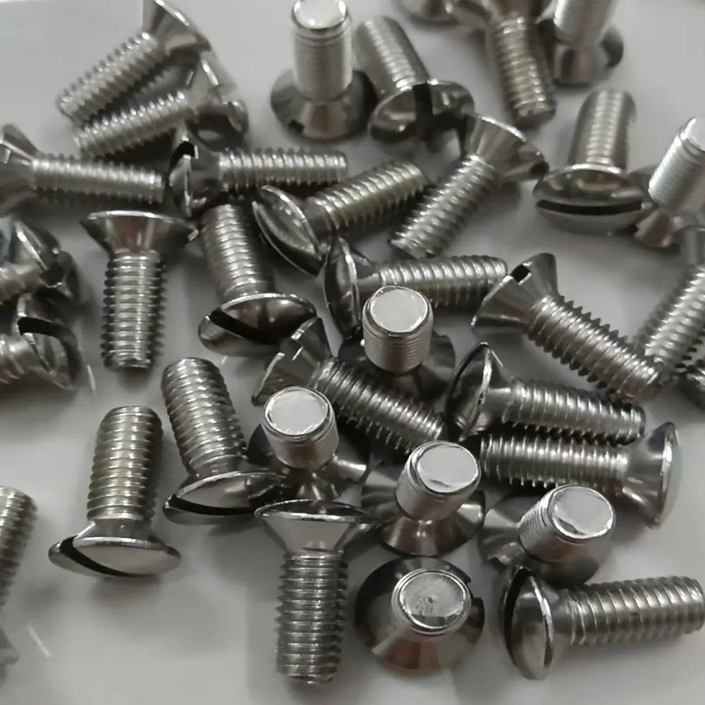 DIN964 Slotted Countersunk Head Screws A2-70 Stainless Steel M3 M4 M5 M6 Machine Fasteners
DIN964 Slotted Countersunk Head Screws A2-70 Stainless Steel M3 M4 M5 M6 Machine Fasteners
