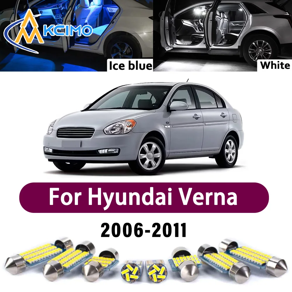 High Lumen CANBUS Error Free LED Interior Light Kit For Hyundai Verna 2006-2011 Easy Install Trunk Reading Dome Lamp Bulbs Set
High Lumen CANBUS Error Free LED Interior Light Kit For Hyundai Verna 2006-2011 Easy Install Trunk Reading Dome Lamp Bulbs Set