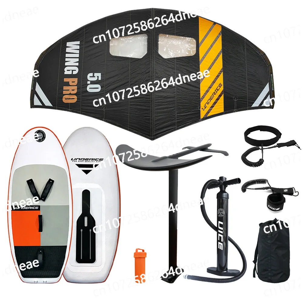 Unpowered Inflatable Hydrofoil Board, Surf Kite Handheld Inflatable Wind Wing Carbon Fiber Hydrofoil Water Skiing Set
Unpowered Inflatable Hydrofoil Board, Surf Kite Handheld Inflatable Wind Wing Carbon Fiber Hydrofoil Water Skiing Set