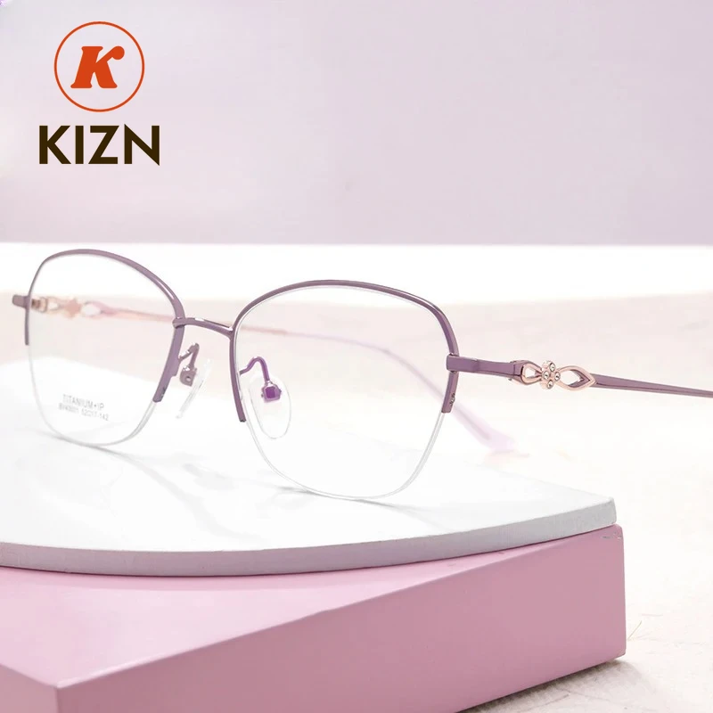 Pure Titanium Lenses Progressive Myopia Glasses For Women Elegant Optics Glasses PrescriptionReading Eyeglasses Anti-reflection
Pure Titanium Lenses Progressive Myopia Glasses For Women Elegant Optics Glasses PrescriptionReading Eyeglasses Anti-reflection