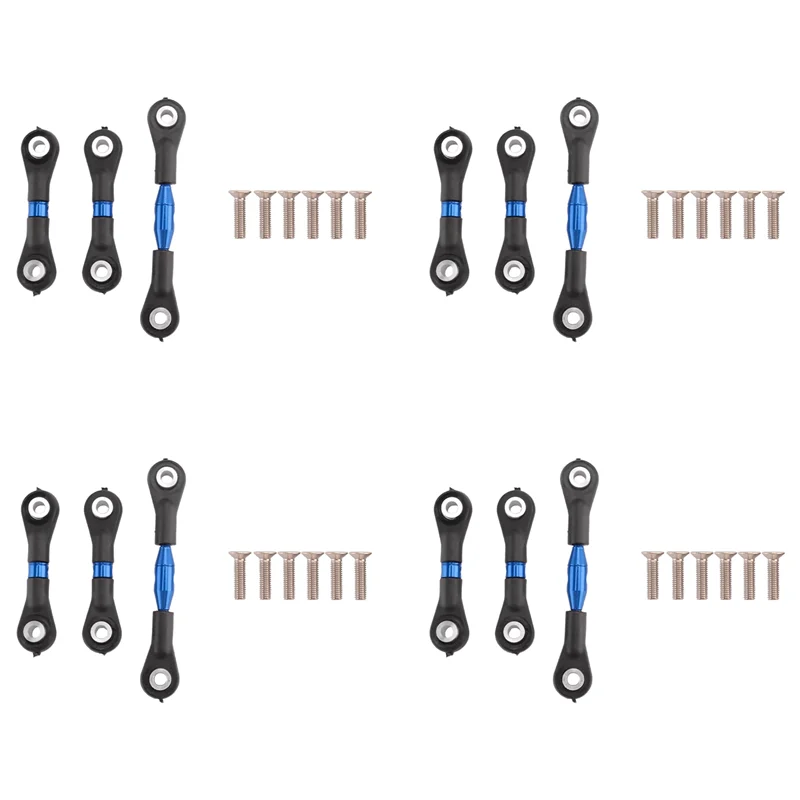 ABUM-12Pcs Metal Steering Rod Link Rod Tie Rod For Tamiya TT-01 TT01 1/10 RC Car Upgrade Parts Accessories,Blue
ABUM-12Pcs Metal Steering Rod Link Rod Tie Rod For Tamiya TT-01 TT01 1/10 RC Car Upgrade Parts Accessories,Blue