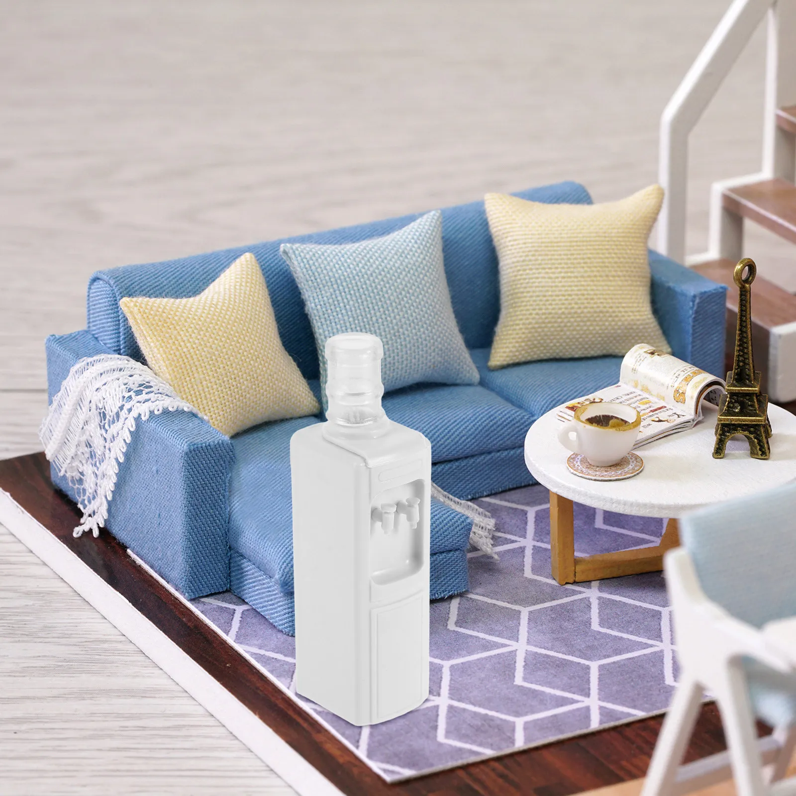 4Pcs Plastic Miniature Water Dispenser 1:20 Scale Small Desktop Drinking Fountain Kids Room Bedroom Decor Dollhouse Accessory
4Pcs Plastic Miniature Water Dispenser 1:20 Scale Small Desktop Drinking Fountain Kids Room Bedroom Decor Dollhouse Accessory