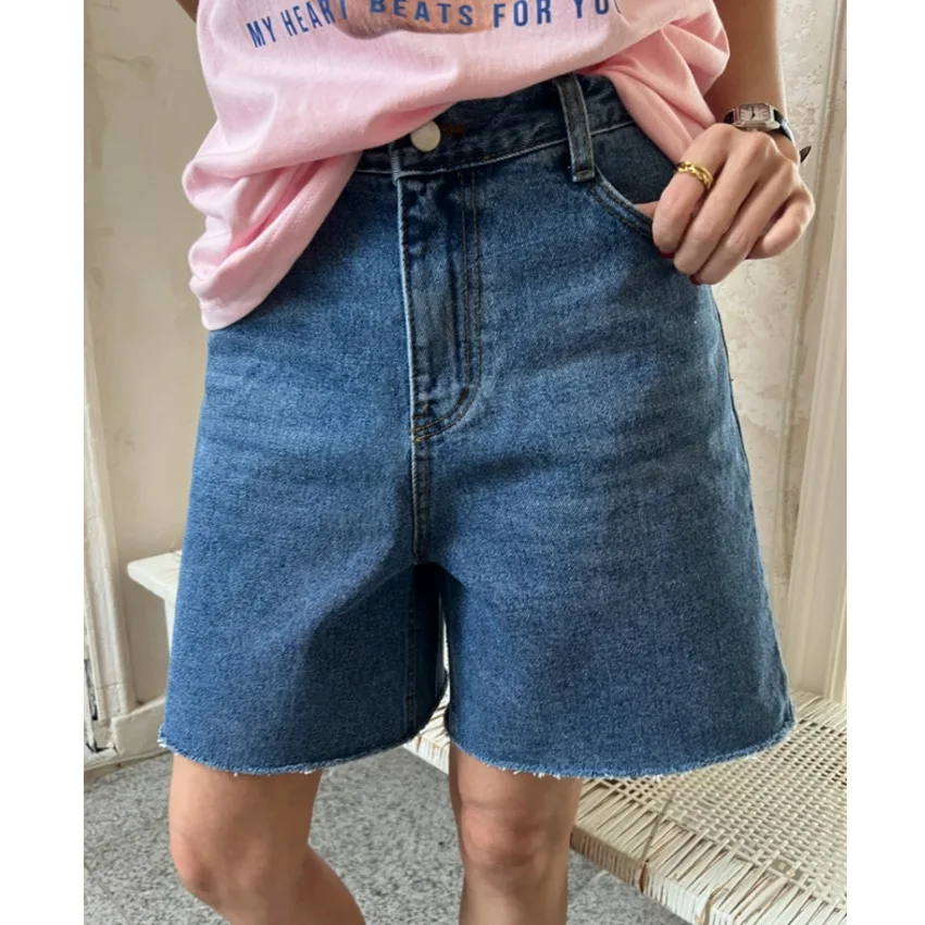 High Waist Loose Fit Five Inch Shorts Jeans Versatile All Season High Waist Loose Jeans Shorts Blue Casual Summer Jeans
High Waist Loose Fit Five Inch Shorts Jeans Versatile All Season High Waist Loose Jeans Shorts Blue Casual Summer Jeans