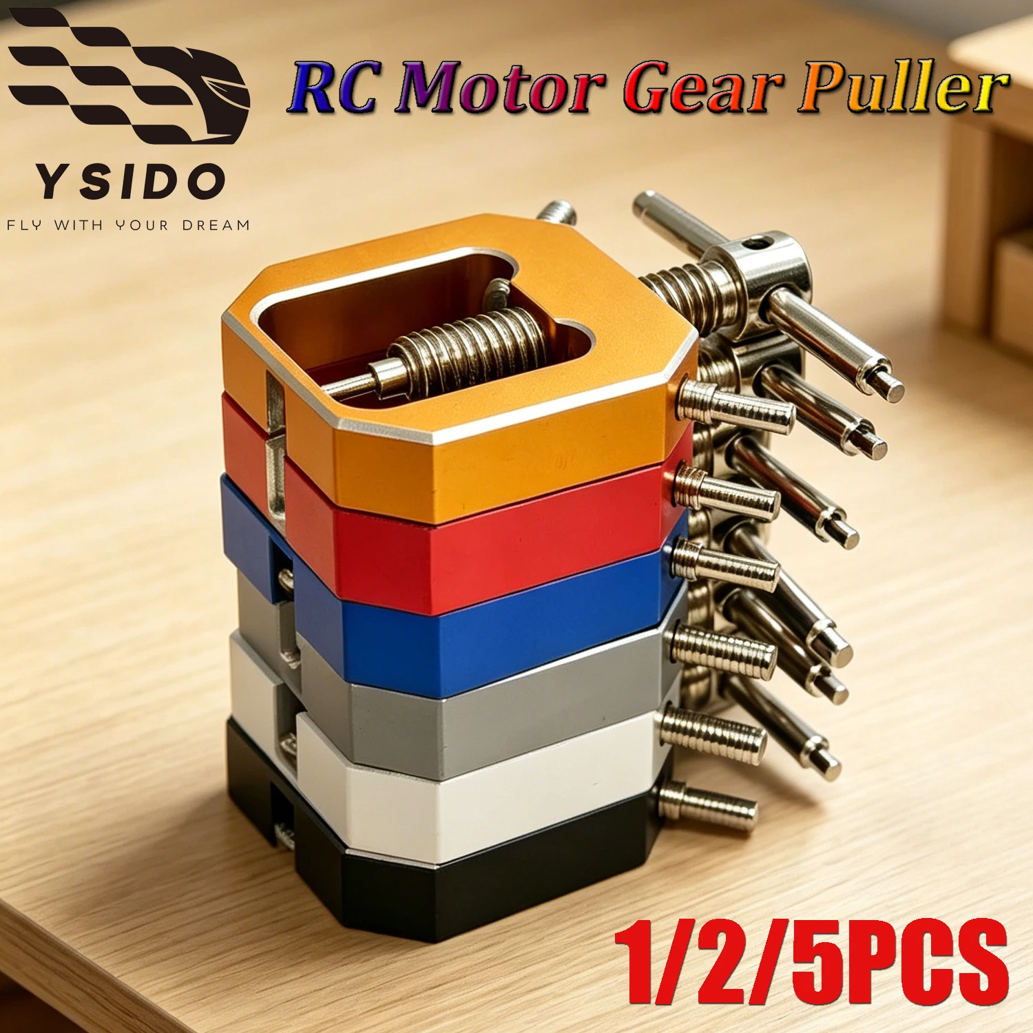 1/2/5PCS RC Motor Gear Puller Universal Tooth Extractor Professional Tool Metal Pinion Gear Remover for RC 4WD Car Traxxas Trx4
1/2/5PCS RC Motor Gear Puller Universal Tooth Extractor Professional Tool Metal Pinion Gear Remover for RC 4WD Car Traxxas Trx4