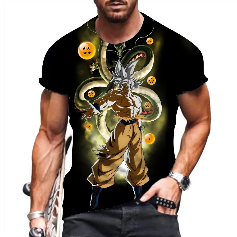 Men T Shirt 2024 Dragon Ball Z Clothing Oversized Men's T-shirt Short Sleeve Shirts Essentials Tops High Quality Vegeta Goku New
Men T Shirt 2024 Dragon Ball Z Clothing Oversized Men's T-shirt Short Sleeve Shirts Essentials Tops High Quality Vegeta Goku New