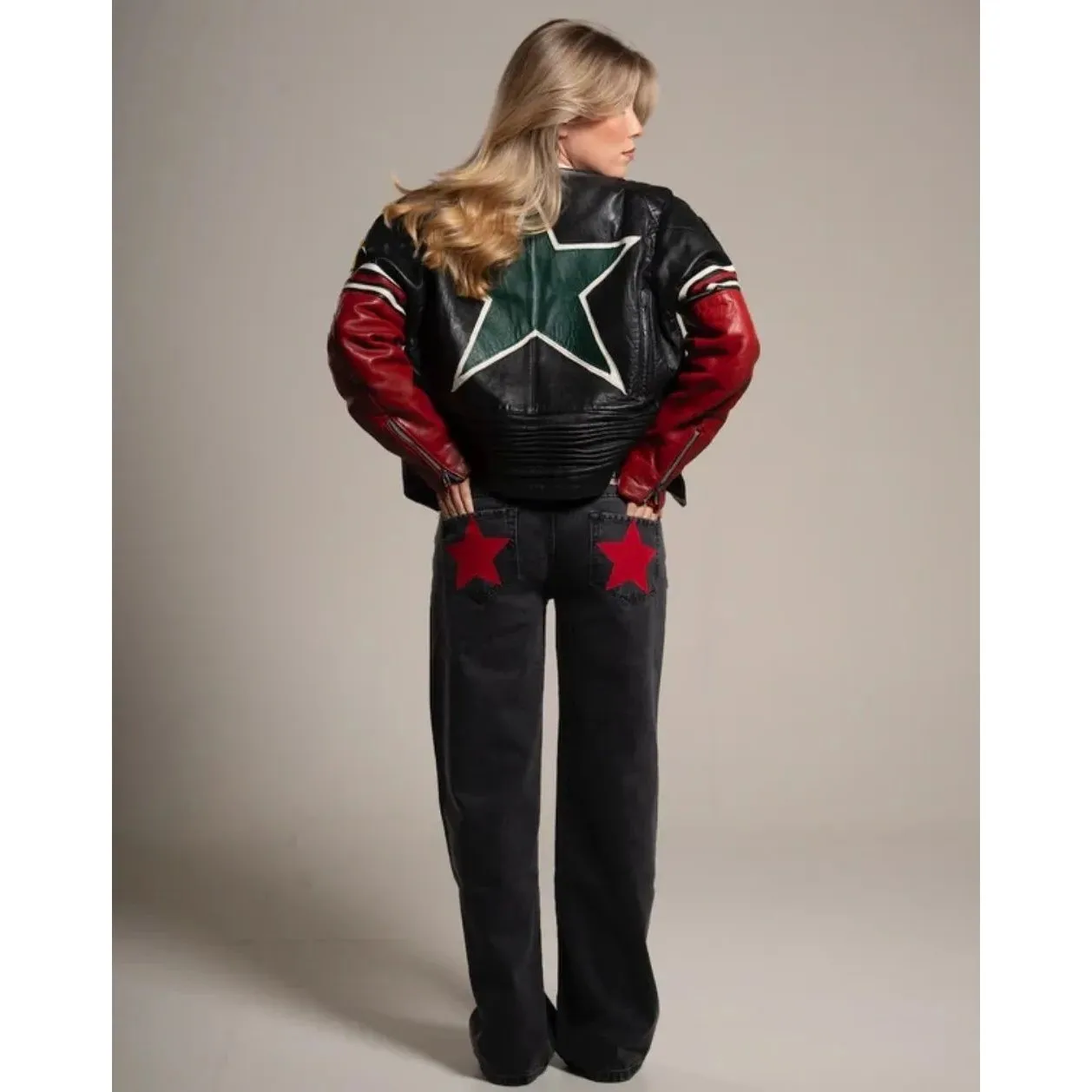 Vintage Splicing Baggy Jeans Women's Streetwear Harajuku Sle High Waist Fitted Leggings Casual Comfortable Denim Trousers
Vintage Splicing Baggy Jeans Women's Streetwear Harajuku Sle High Waist Fitted Leggings Casual Comfortable Denim Trousers