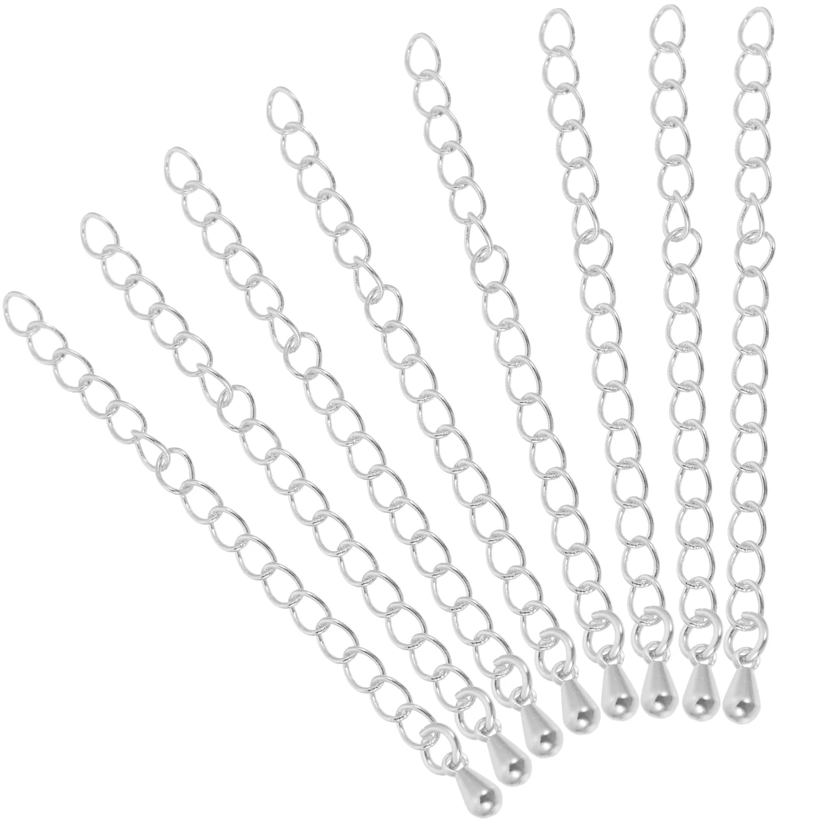 8 Pcs Necklace Extender Bracelet Extender Chains DIY Jewelry Extension Anklet Chain Extenders Tail Chain charms for bracelets
8 Pcs Necklace Extender Bracelet Extender Chains DIY Jewelry Extension Anklet Chain Extenders Tail Chain charms for bracelets