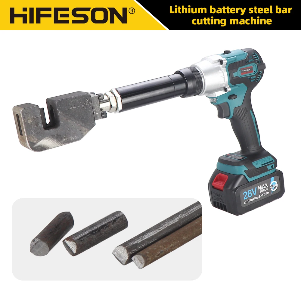 HIFESON Electric Rebar Cutting Machine Steel Bars Breaker Electric Metal Scissors 0-7mm
HIFESON Electric Rebar Cutting Machine Steel Bars Breaker Electric Metal Scissors 0-7mm