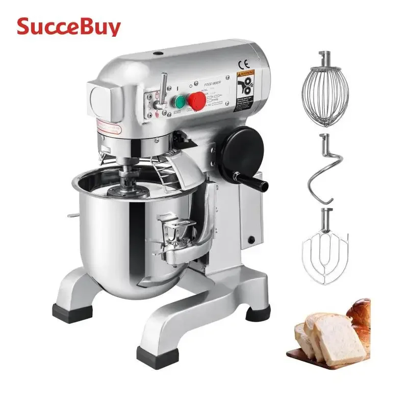 10 15 20 30L Electric Dough Machine Stainless Steel Commercial Cream Whisk Mixer Processor Kitchen Food Stand Blender
10 15 20 30L Electric Dough Machine Stainless Steel Commercial Cream Whisk Mixer Processor Kitchen Food Stand Blender