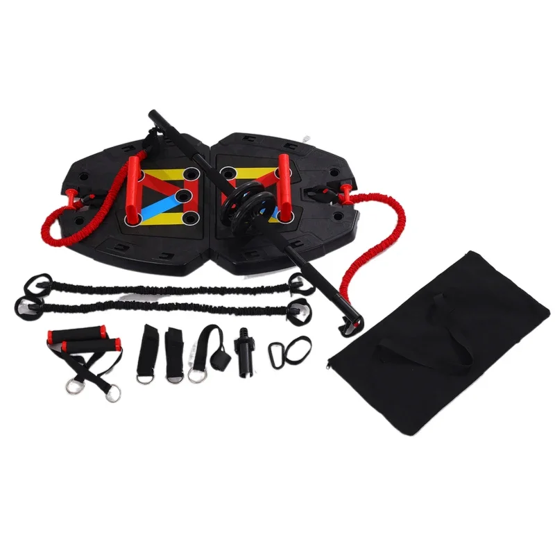 20 in 1 Multifunctional Push Up Board with Resistance Bands Home Workout
20 in 1 Multifunctional Push Up Board with Resistance Bands Home Workout