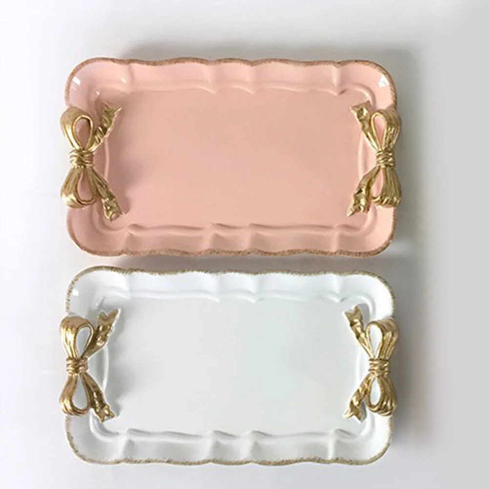 2Pcs Resin Jewelry Display Tray Durable Decorative Organizer Multifunctional Trinket Dish for Vanity Desktop Bedroom
2Pcs Resin Jewelry Display Tray Durable Decorative Organizer Multifunctional Trinket Dish for Vanity Desktop Bedroom