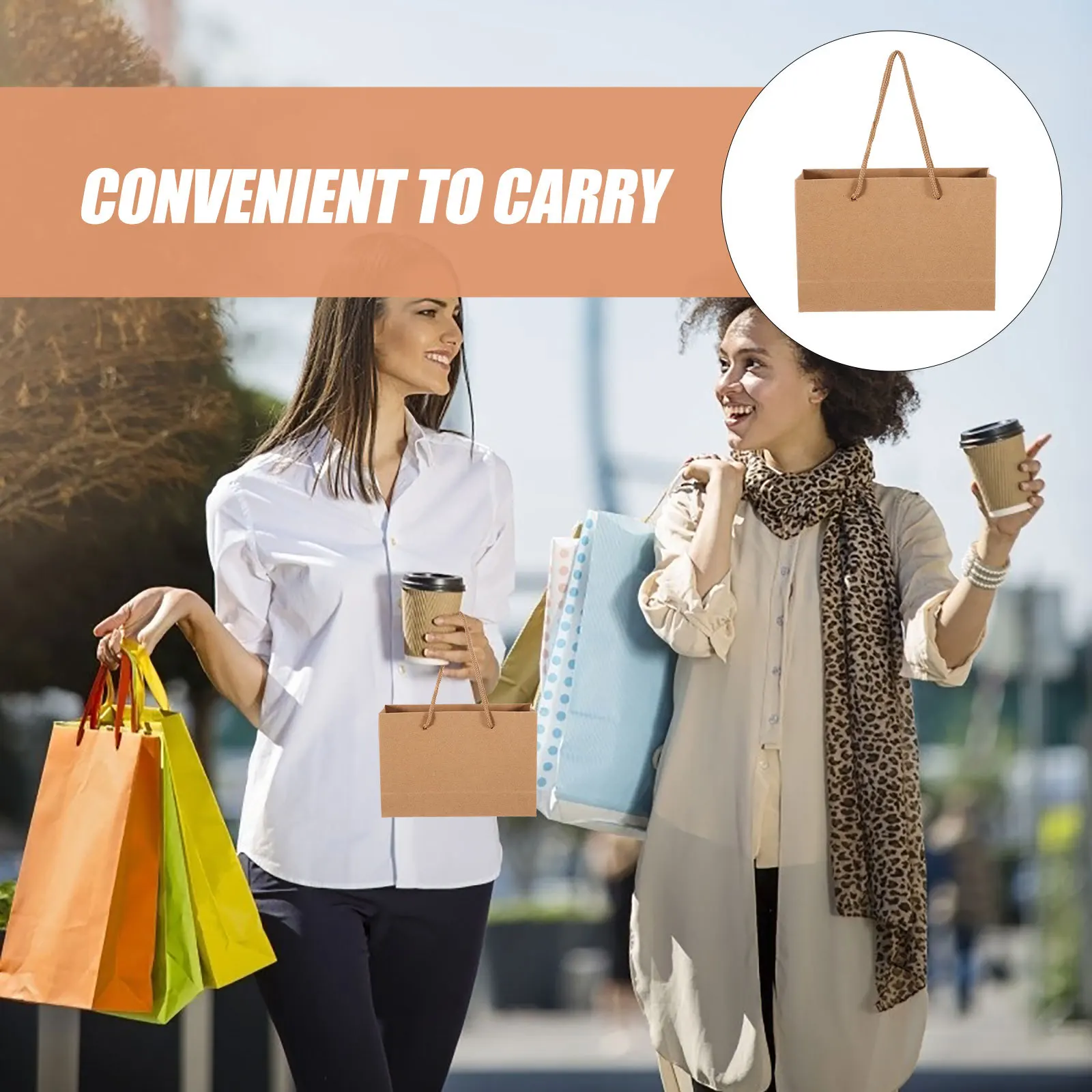 10pcs Kraft Paper Bags For Gift Storage Packaging Party Favor Accessory Heavy Duty Large Capacity Handle Shopping Tote
10pcs Kraft Paper Bags For Gift Storage Packaging Party Favor Accessory Heavy Duty Large Capacity Handle Shopping Tote