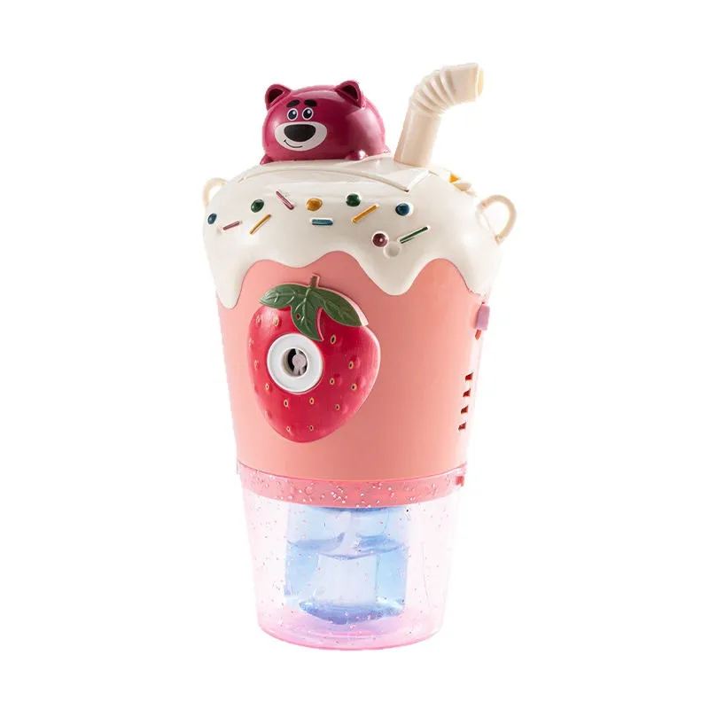 New high value electric milk tea cup bubble machine with light and music blowing bubbles
New high value electric milk tea cup bubble machine with light and music blowing bubbles