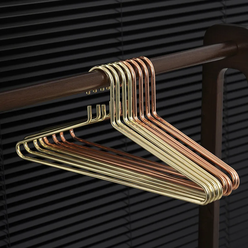 Thickened hanger gold metal bold wrought iron drying rack ins simple blazer
Thickened hanger gold metal bold wrought iron drying rack ins simple blazer