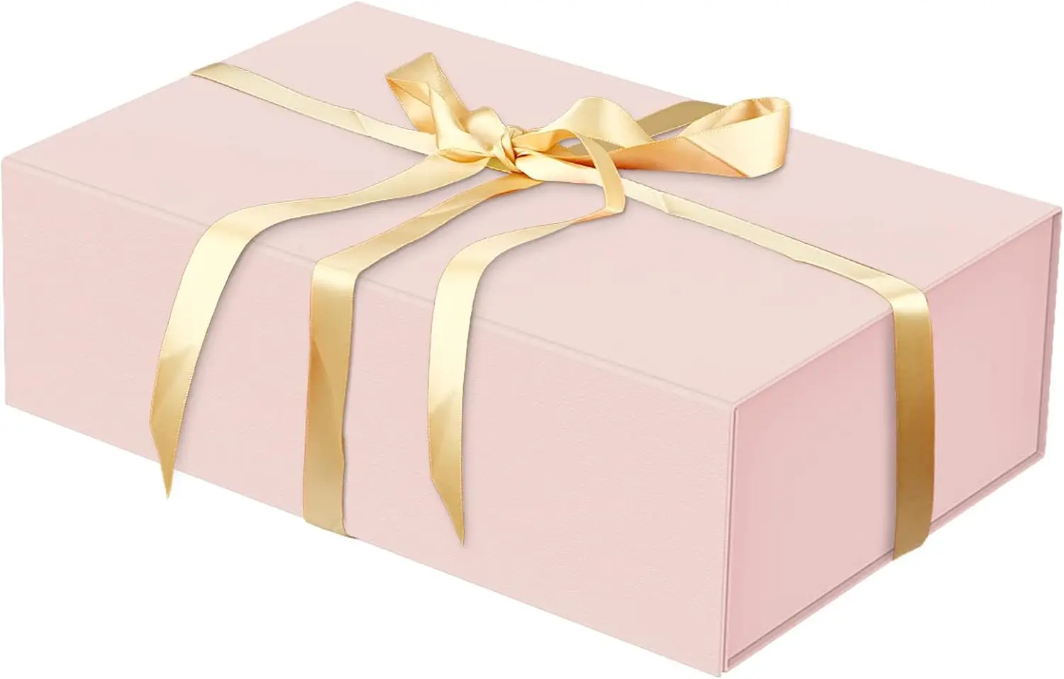 Luxury Large Gift Box 13.8"x9"x4.3" with Ribbon & Magnetic Closure for Weddings, Mother's Day
Luxury Large Gift Box 13.8"x9"x4.3" with Ribbon & Magnetic Closure for Weddings, Mother's Day
