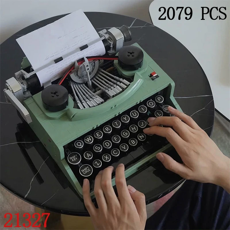 Old Green Typewriter Model 21327 Building Blocks toys Sets Suitable for Birthday Christmas Gifts Compatible Particles,2079pcs.
Old Green Typewriter Model 21327 Building Blocks toys Sets Suitable for Birthday Christmas Gifts Compatible Particles,2079pcs.